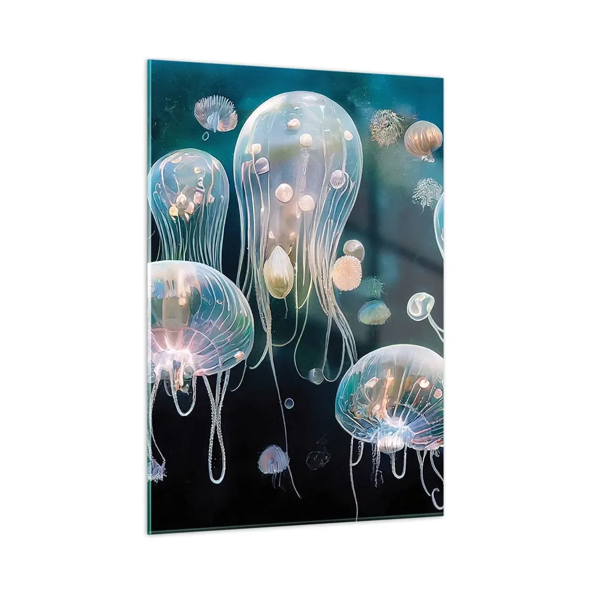 Glass picture - Underwater Ball - 50x70 cm