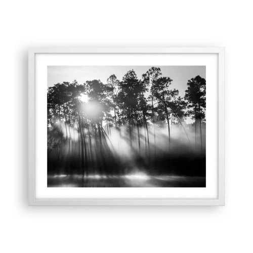 Poster in white frmae - Unstoppable Sun - 50x40 cm