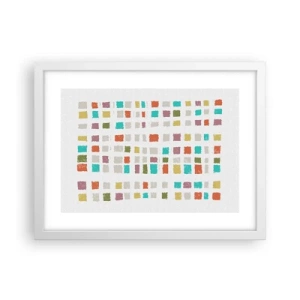 Poster in white frmae - Unknown Game - 40x30 cm