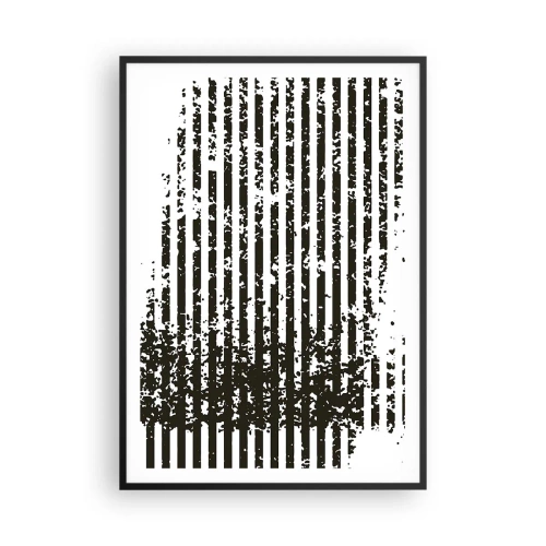 Poster in black frame - Rhythm and Noise - 70x100 cm