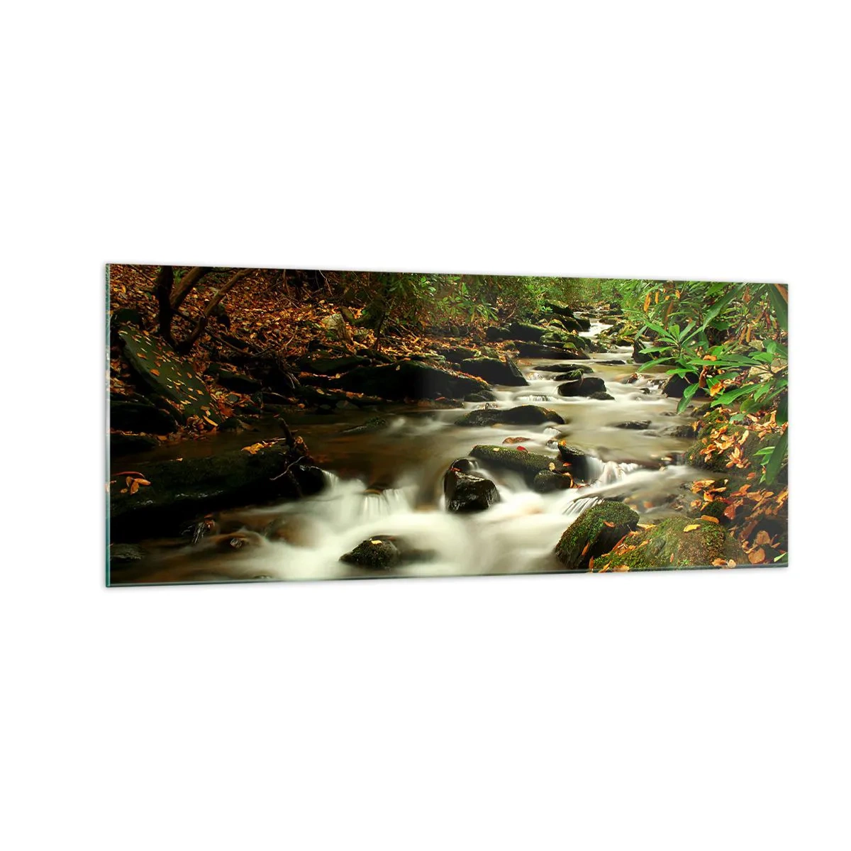 Glass picture - Like Live Wire - 100x40 cm