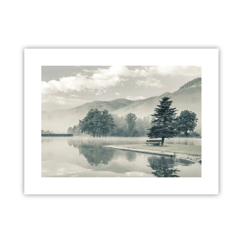 Poster - Lake Is Still Asleep - 40x30 cm