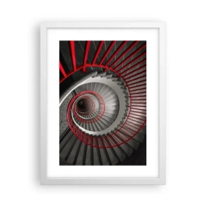 Poster in white frmae - Games of Architecture - 30x40 cm