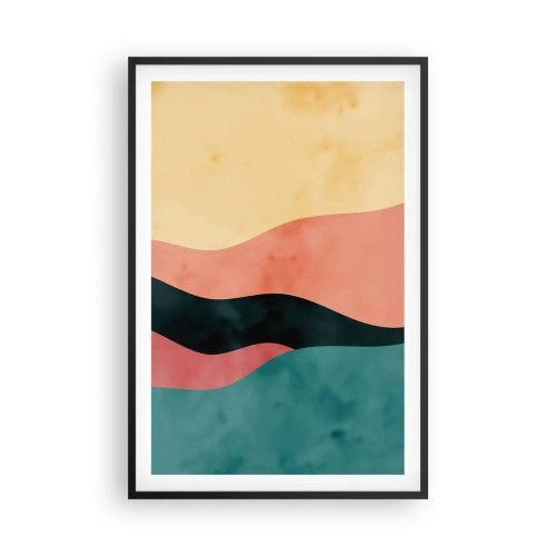 Poster in black frame - Compatible Incompability - 61x91 cm