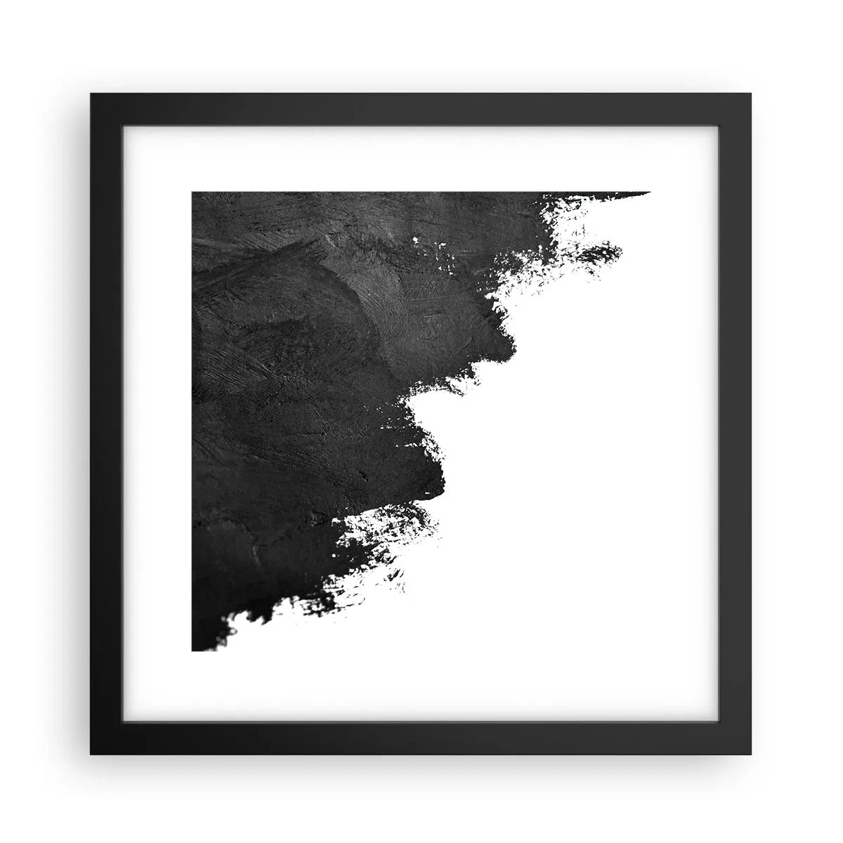 Poster in black frame - Elements: Earth - 30x30 cm