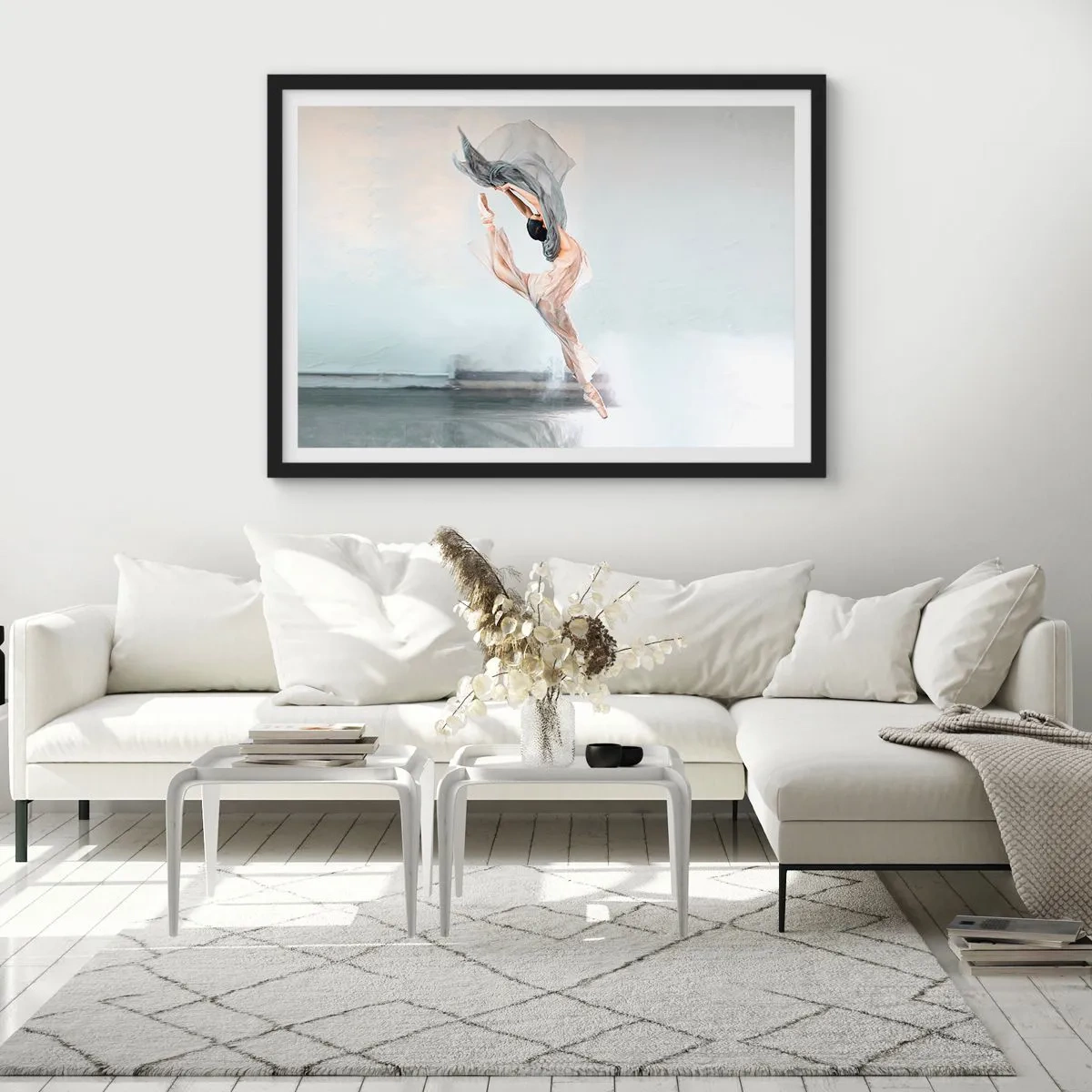 Poster in black frame - In Dancing Exaltation - 100x70 cm