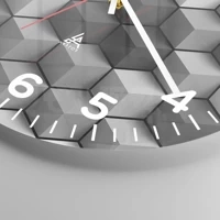 Clock face with numbers