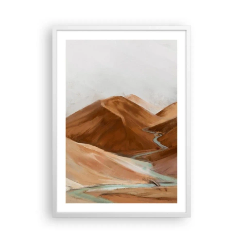 Poster in white frmae - To the Source - 50x70 cm