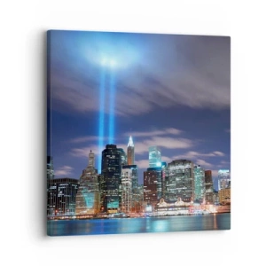 Canvas picture - Reaching Sky with Light - 30x30 cm