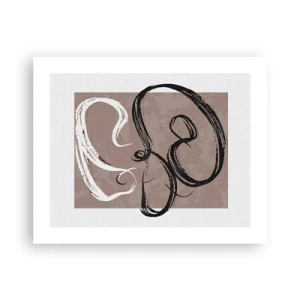 Poster - Composition -In Search of Completeness - 50x40 cm