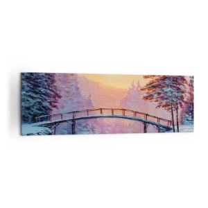Canvas picture - Four Seasons - Winter - 160x50 cm