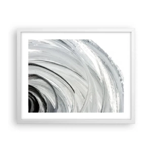 Poster in white frmae - Orbital Composition - 50x40 cm
