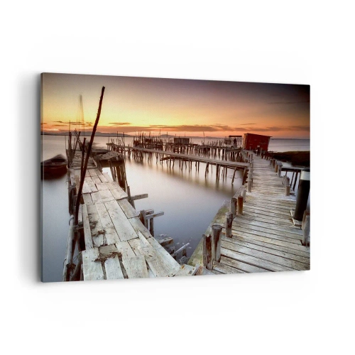 Canvas picture - Authentic, Not a Tourist Trap - 100x70 cm