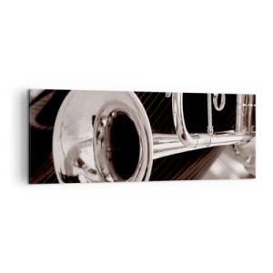 Canvas picture - Musical Journey to the 30-ies - 140x50 cm