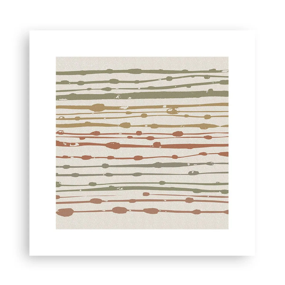 Poster - Musical Colour Notation - 30x30 cm