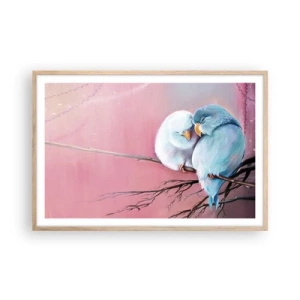 Poster in light oak frame - What Can We Add? - 91x61 cm