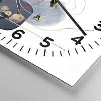 Clock face with numbers