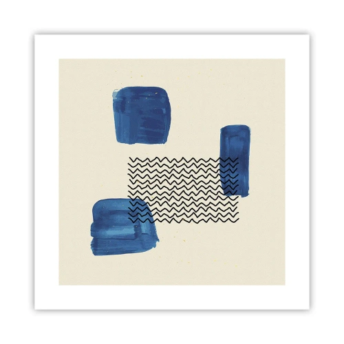 Poster - Abstract Quartet - 40x40 cm