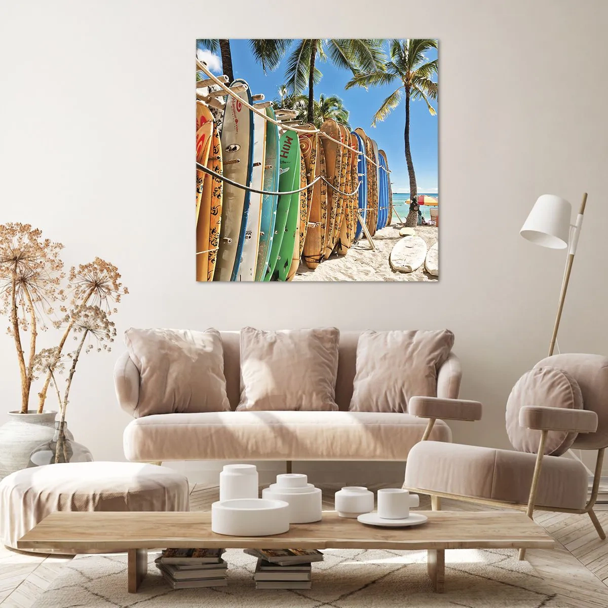 Canvas picture - Sunny Fun - 50x50 cm