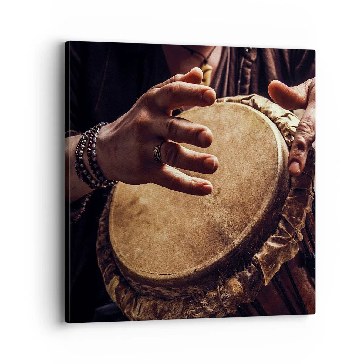 Canvas picture - In the Rhythm of the Heart - 40x40 cm