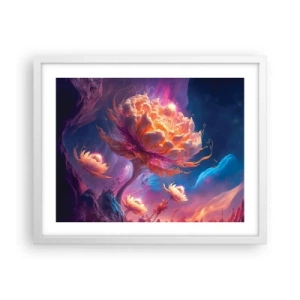 Poster in white frmae - Another World - 50x40 cm