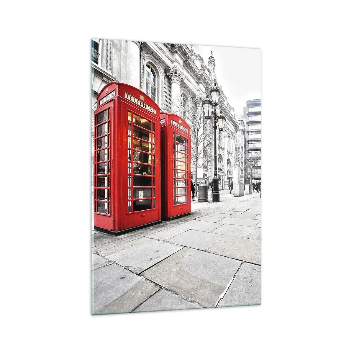 Glass picture - Welcome to London - 70x100 cm