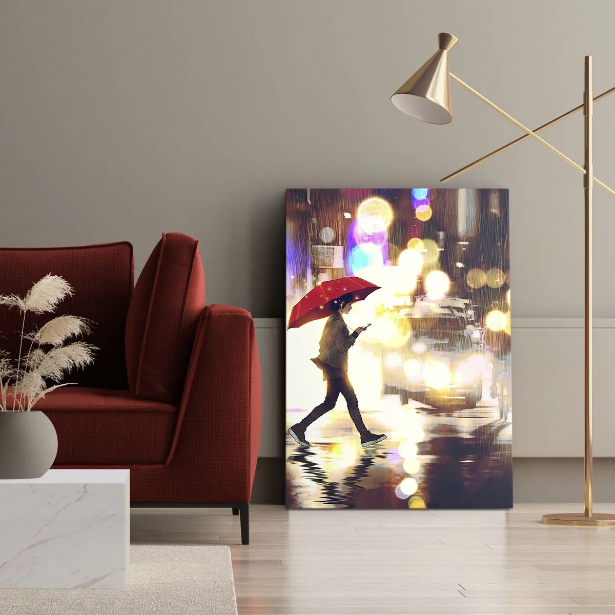 Canvas picture - It Is Sunny Afterall - 45x80 cm