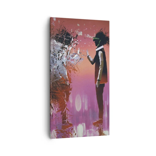 Canvas picture - Can You Look Inside You? - 55x100 cm