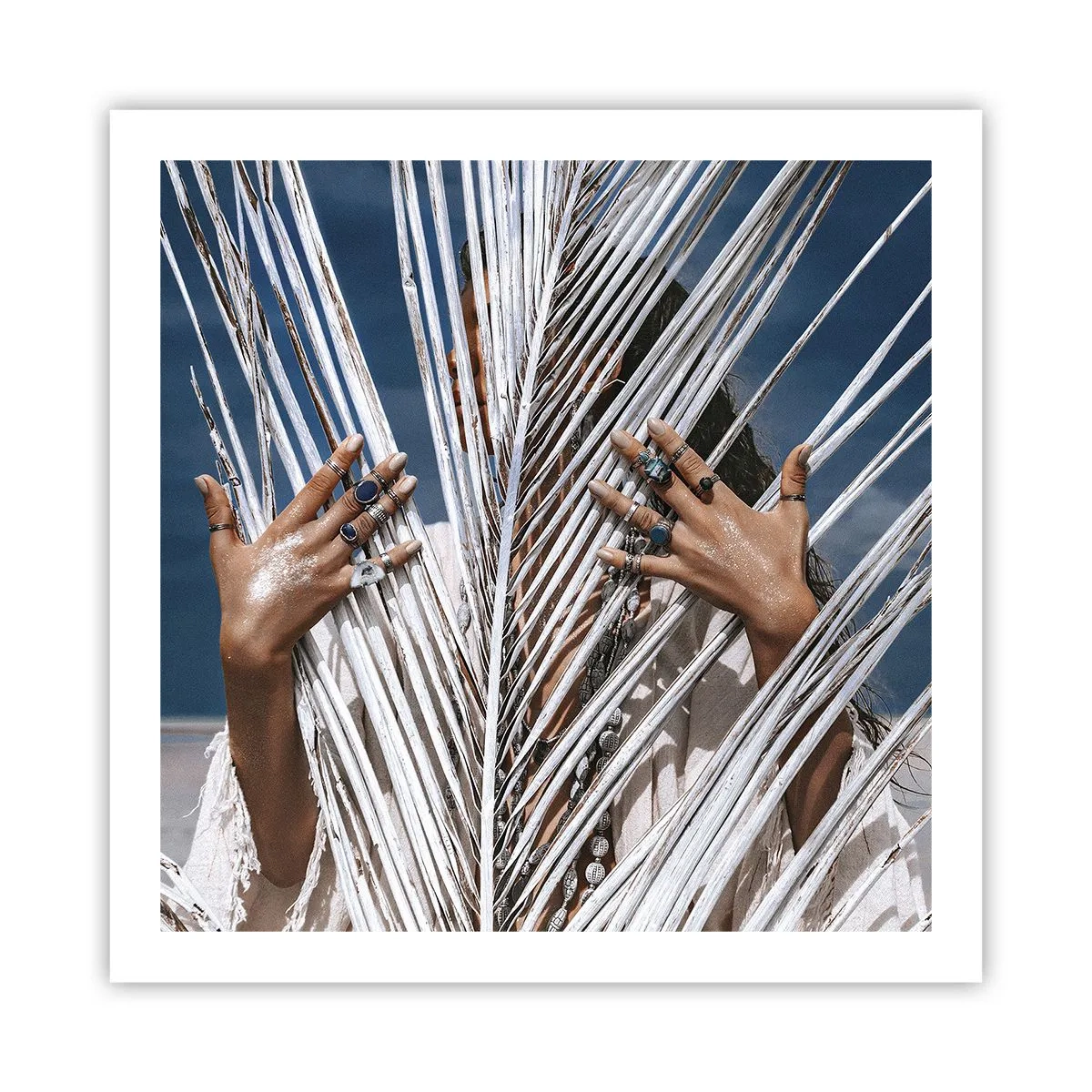 Poster - Shaman's Girlfriend? - 60x60 cm