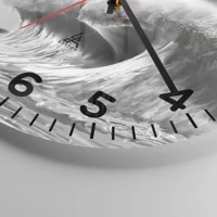 Clock face with numbers