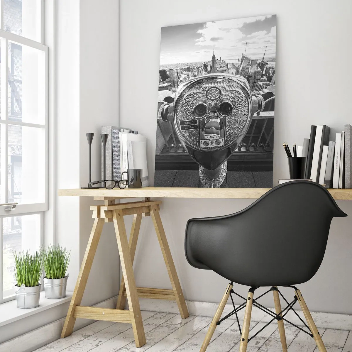 Glass picture - City of Cities - 50x70 cm