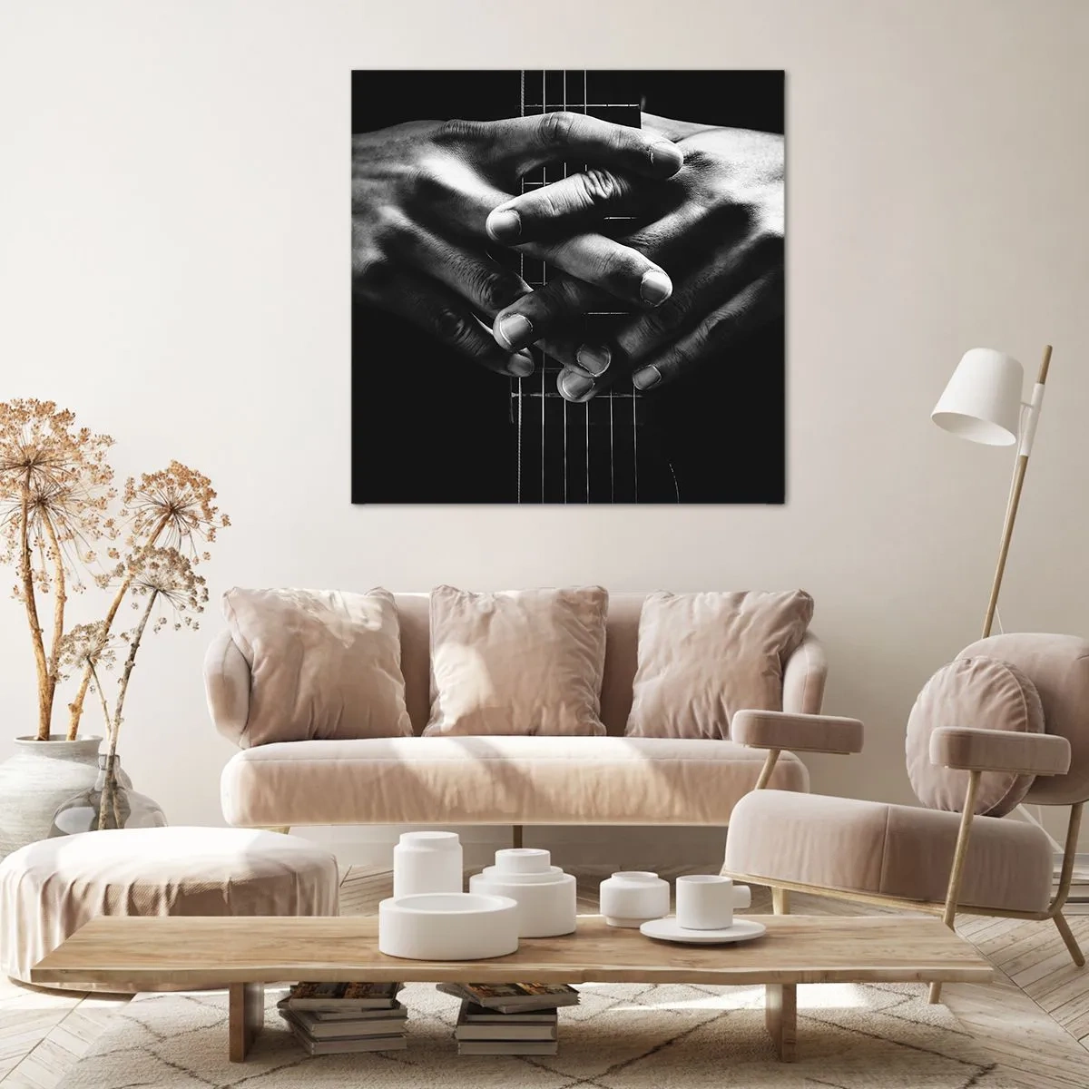 Canvas picture - Artist's Prayer - 50x50 cm