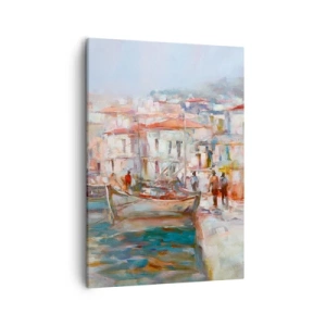 Canvas picture - Holidays in Pastel - 50x70 cm