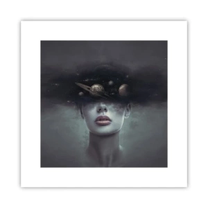 Poster - And Planets are Revolving… - 30x30 cm