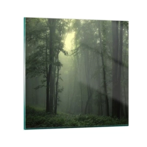 Glass picture - Before It Wakes Up - 40x40 cm