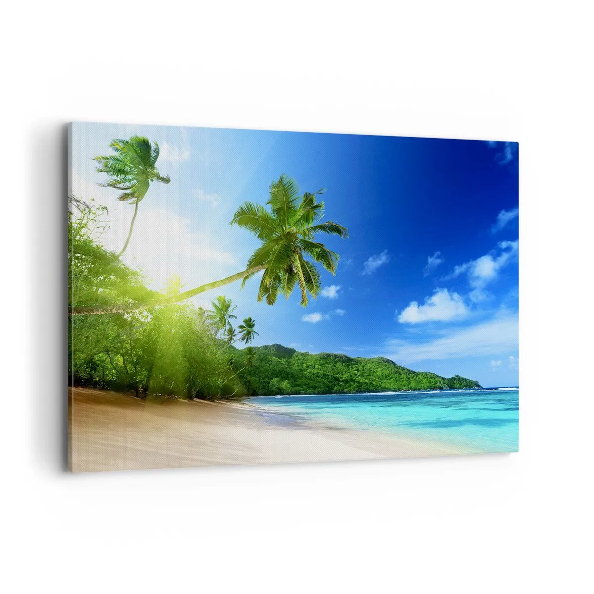 Canvas picture - Mild Touch of the Tropics - 100x70 cm