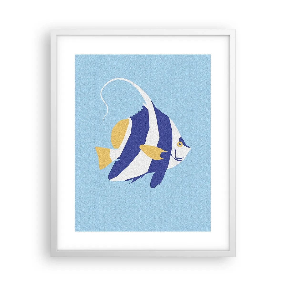 Poster in white frmae - Miss of Tropical Waters - 40x50 cm