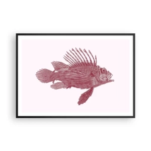 Poster in black frame - Dweller of Exotic Waters - 100x70 cm