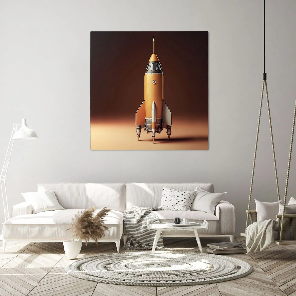 Canvas picture - It Starts with a Dream - 40x40 cm