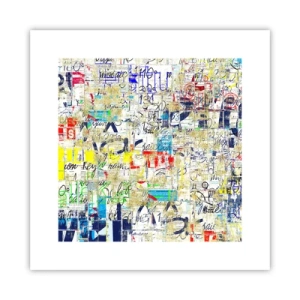 Poster - Feast for the Eyes - 30x30 cm