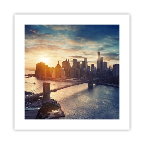 Poster - Monument to the Culture of the West - 40x40 cm
