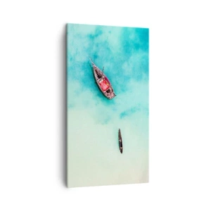 Canvas picture - On the Beaches of Zanzibar, When the Tide Is High - 45x80 cm