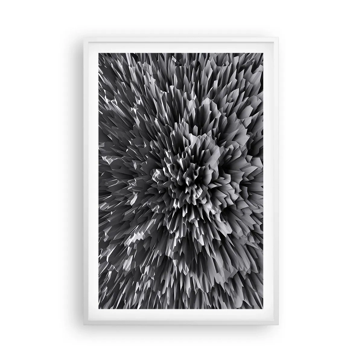 Poster in white frmae - It Can's Be Any Sharper - 61x91 cm