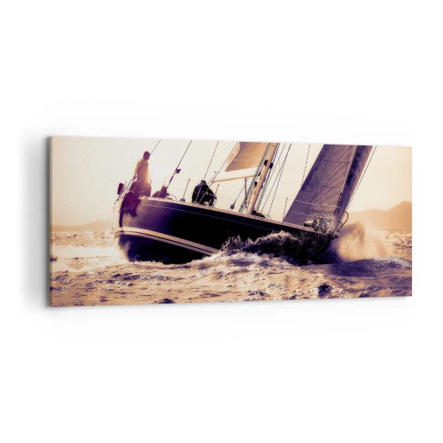Canvas picture - Sail, Sailor - 120x50 cm