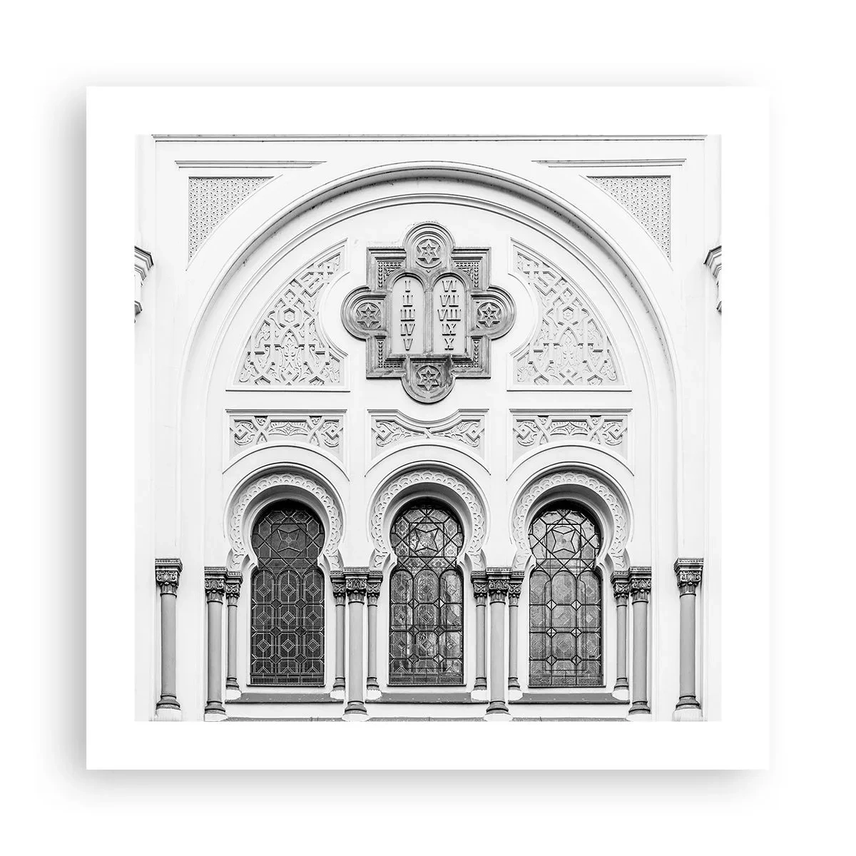 Poster - At the Crossroads of Cultures - 50x50 cm