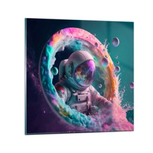 Glass picture - Star Gate - 70x70 cm