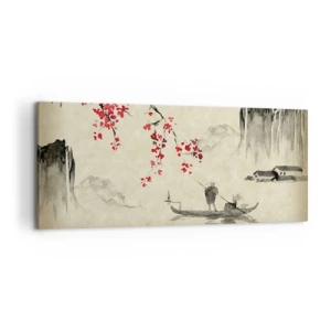 Canvas picture - In Cherry Blossom Country - 120x50 cm