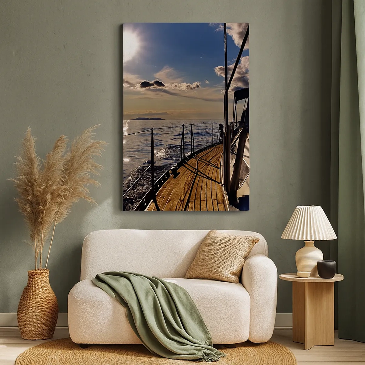 Canvas picture - Under the Sails towards the Sun - 50x70 cm