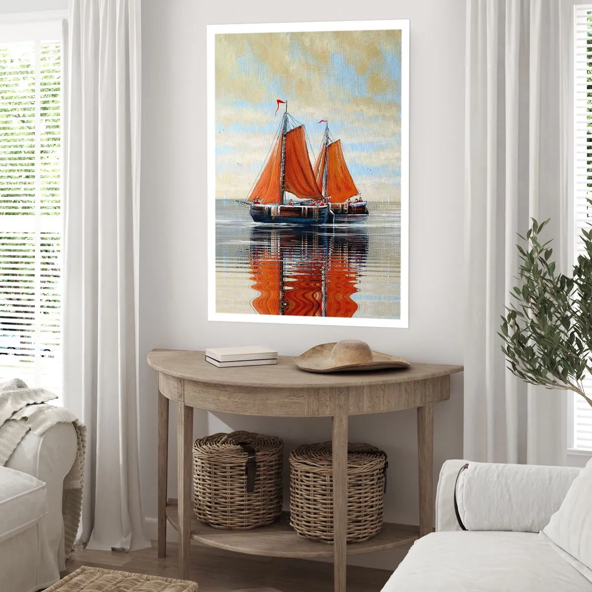 Poster - Ahoy, Sailor, Sail… - 70x100 cm