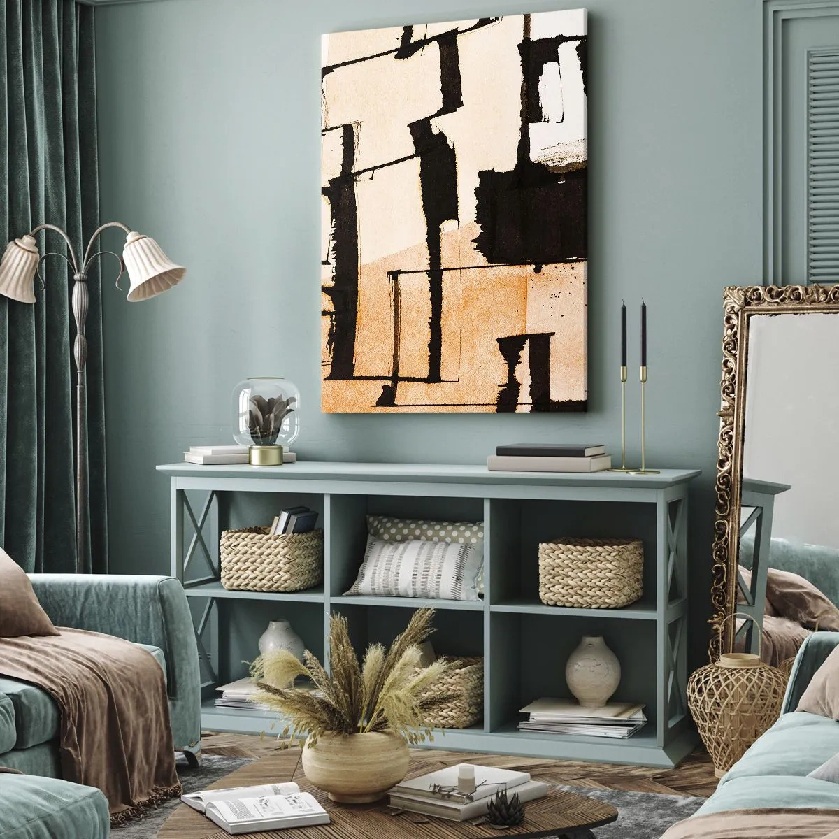 Canvas picture - Order After All - 55x100 cm